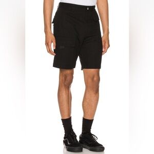 NWT $104 Zanerobe Jumpa Combat Shorts in Black